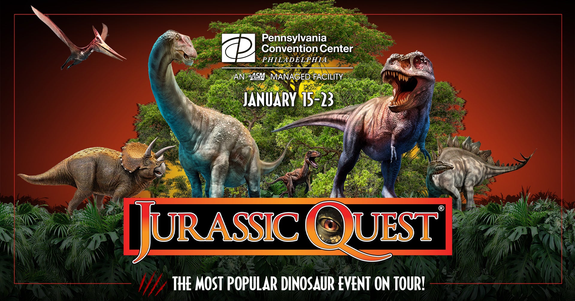 Jurassic Quest Pennsylvania Convention Center