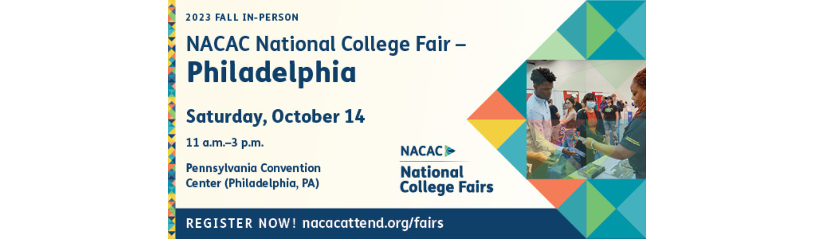 2023 Philadelphia National College Fair (NACAC)