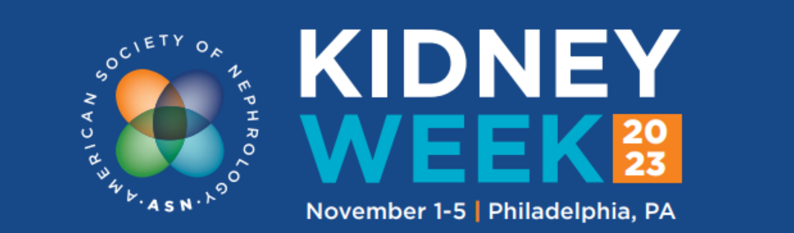 American Society of Nephrology ASN Kidney Week 2023