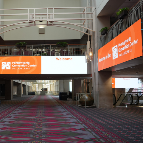 Pennsylvania Convention Center Redefines the Convention Center Experience with the Installation of 150+ Digital Screens 