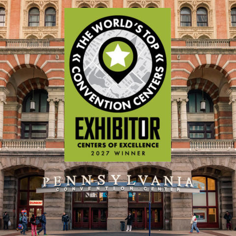 Pennsylvania Convention Center Recognized as One of the  Top Convention Centers in North America